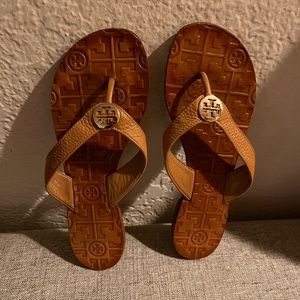 Tory Burch leather Sandals Caramel Corn Color